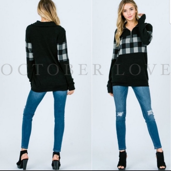 Zippered Knit Top - Picture 4 of 4